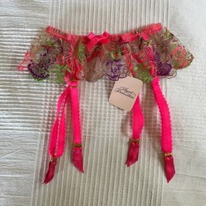 NWT Agent Provocateur Zuri Garter Belt Suspender